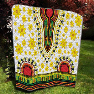 Afro Enkutatash Dashiki and Adey Abeba Quilt