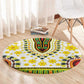 Afro Enkutatash Dashiki and Adey Abeba Round Carpet