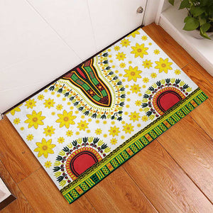 Afro Enkutatash Dashiki and Adey Abeba Rubber Doormat