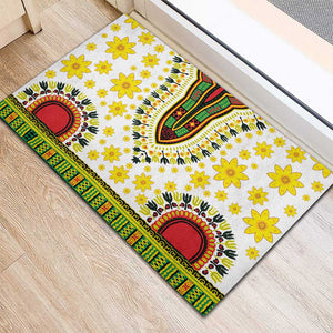 Afro Enkutatash Dashiki and Adey Abeba Rubber Doormat