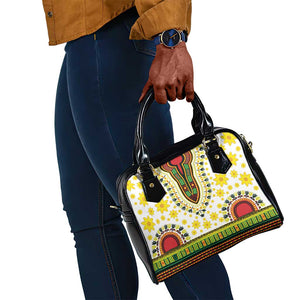 Afro Enkutatash Dashiki and Adey Abeba Shoulder Handbag