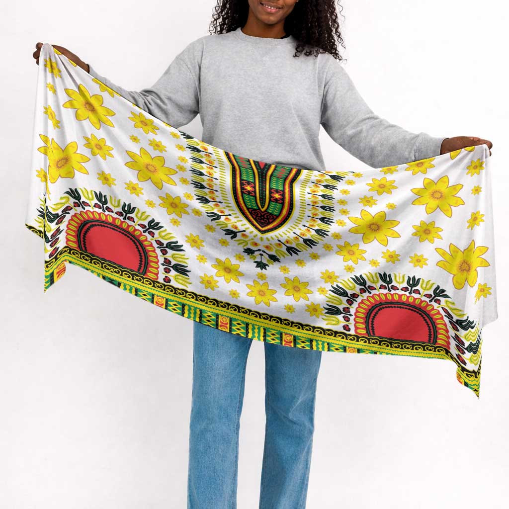 Africa Enkutatash Dashiki and Adey Abeba Simple Headwrap