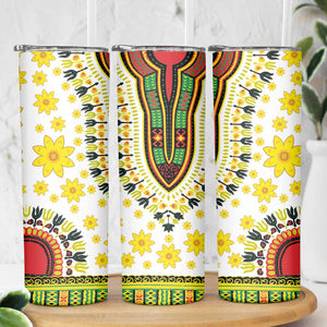 Afro Enkutatash Dashiki and Adey Abeba Skinny Tumbler