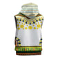 Afro Enkutatash Dashiki and Adey Abeba Sleeveless Zip Hoodie - African Pride
