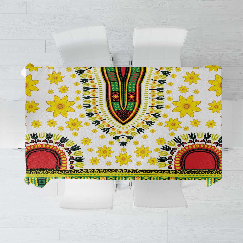 Afro Enkutatash Dashiki and Adey Abeba Tablecloth