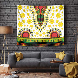 Afro Enkutatash Dashiki and Adey Abeba Tapestry