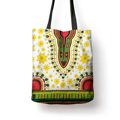 Afro Enkutatash Dashiki and Adey Abeba Tote Bag