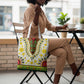 Afro Enkutatash Dashiki and Adey Abeba Tote Bag