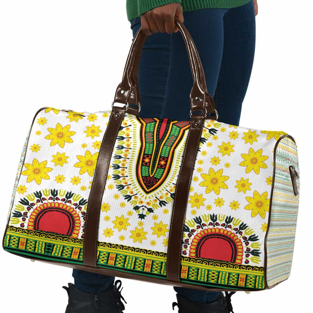 Afro Enkutatash Dashiki and Adey Abeba Travel Bag
