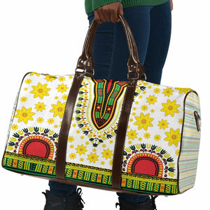 Afro Enkutatash Dashiki and Adey Abeba Travel Bag