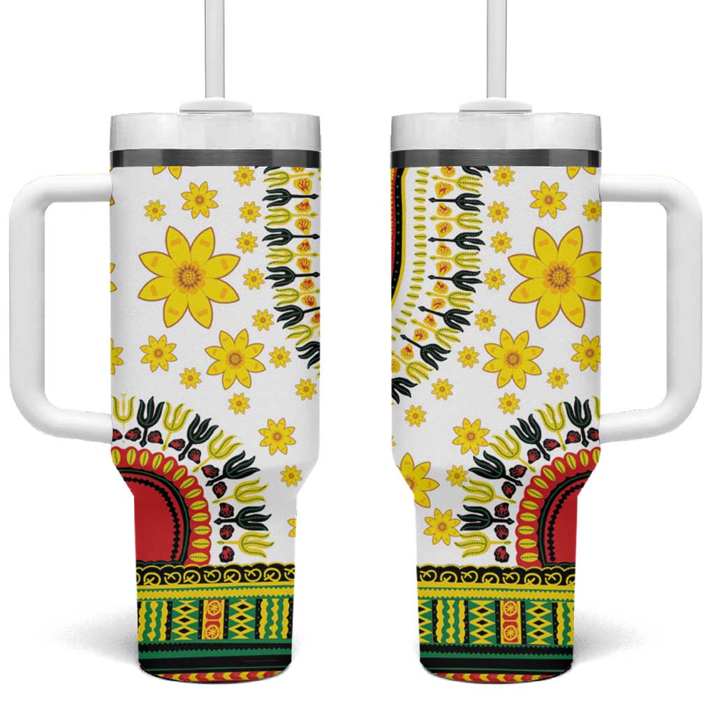 Afro Enkutatash Dashiki and Adey Abeba Tumbler With Handle