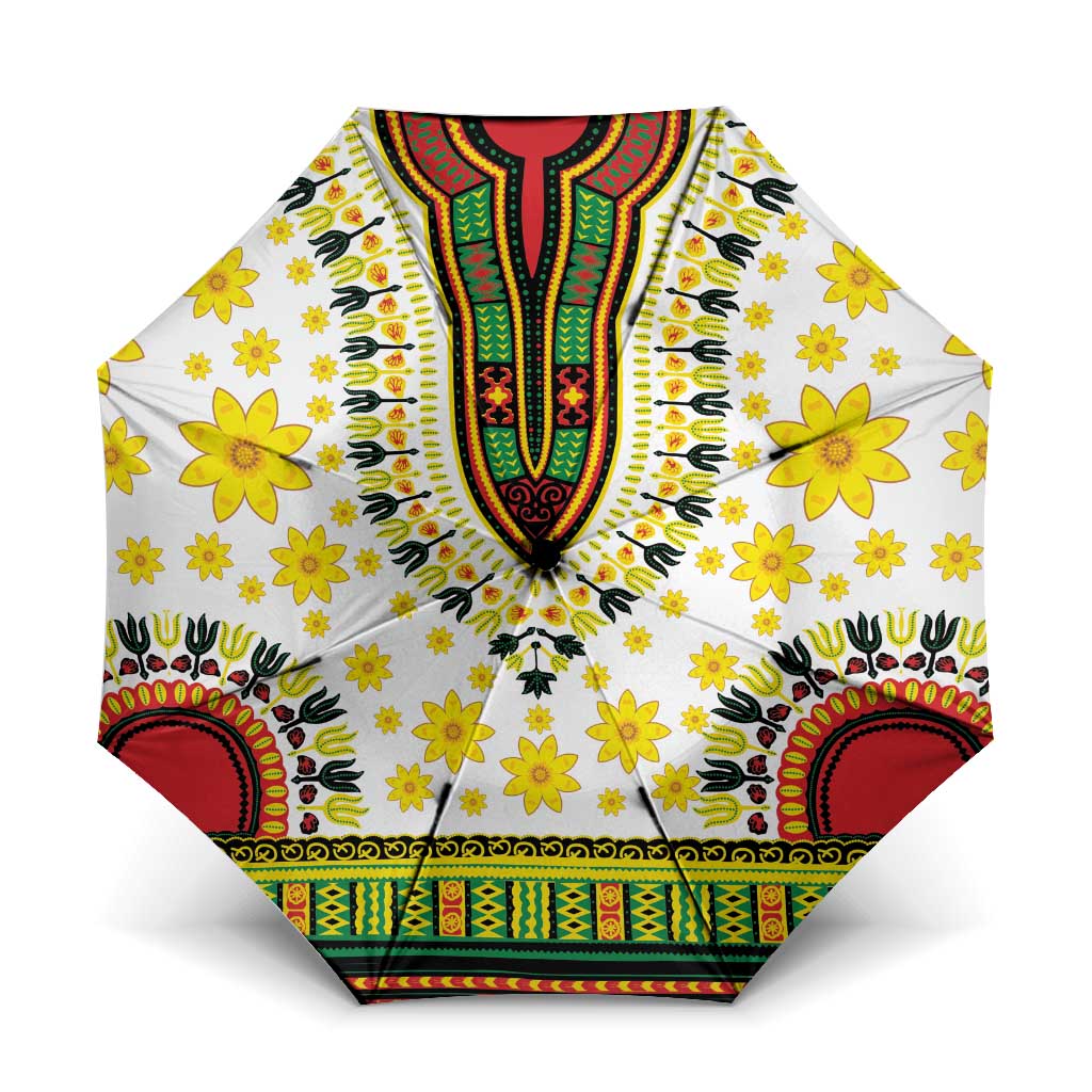 Afro Enkutatash Dashiki and Adey Abeba Umbrella