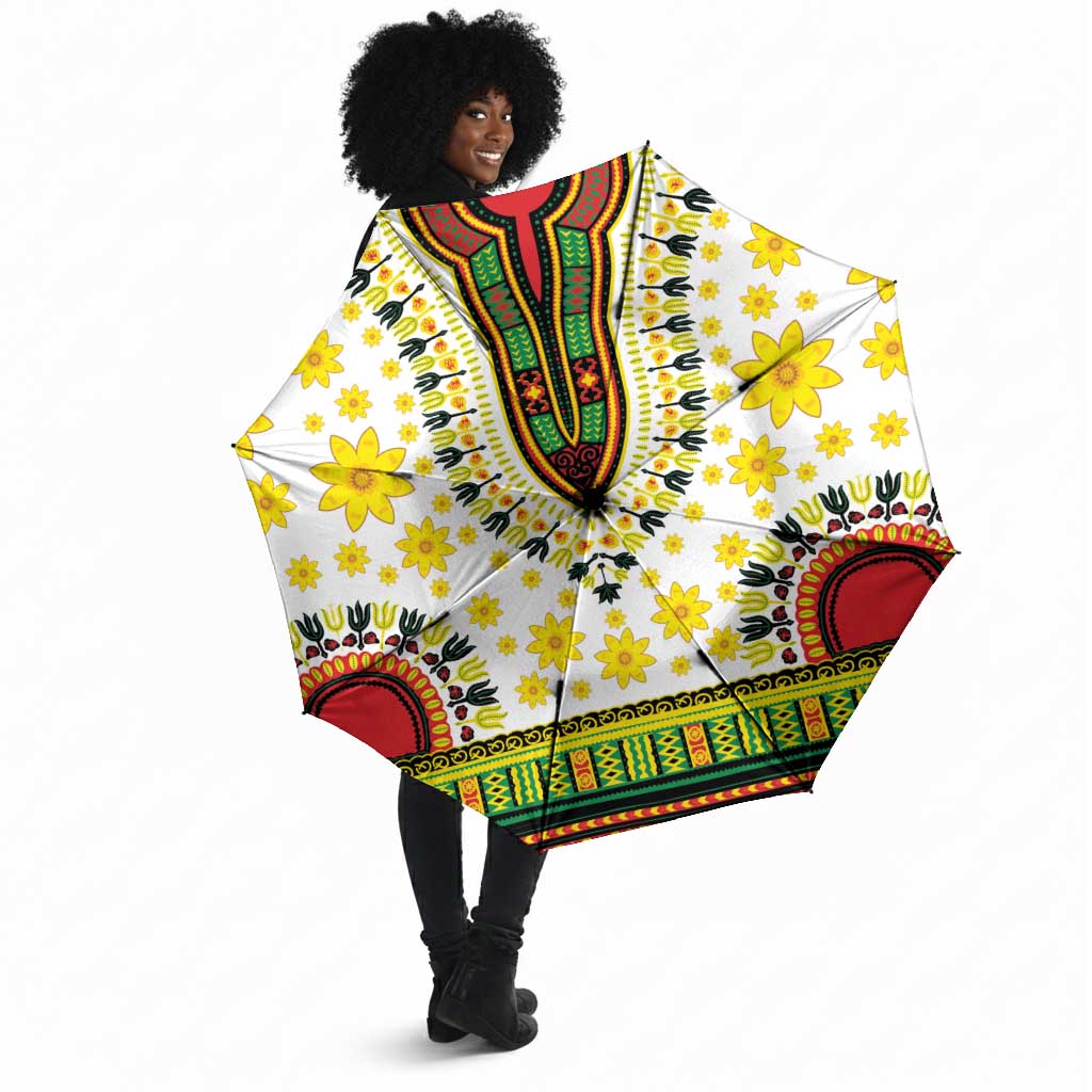 Afro Enkutatash Dashiki and Adey Abeba Umbrella