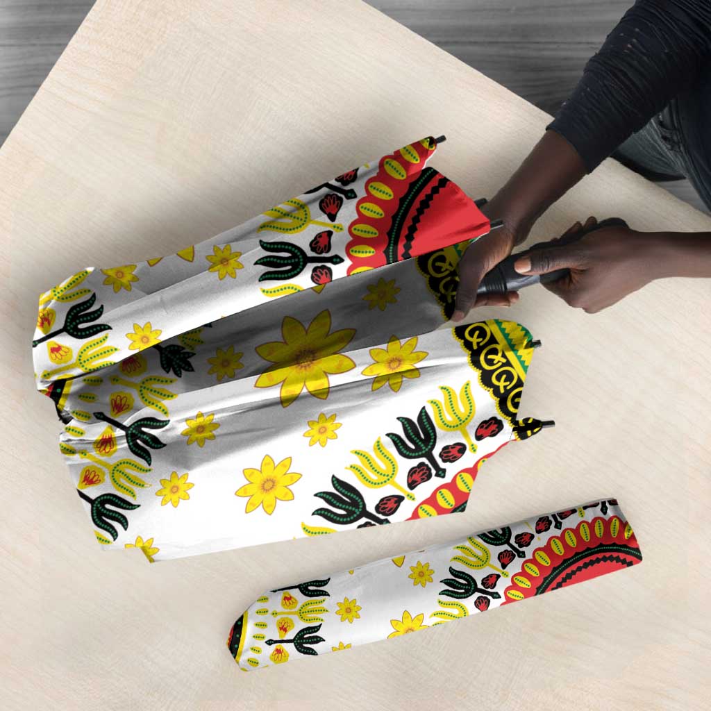 Afro Enkutatash Dashiki and Adey Abeba Umbrella