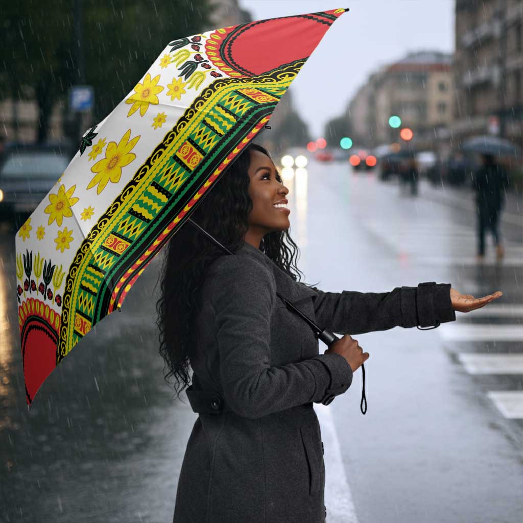 Afro Enkutatash Dashiki and Adey Abeba Umbrella