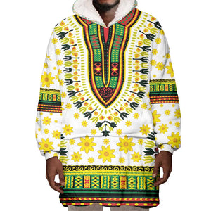 Afro Enkutatash Dashiki and Adey Abeba Wearable Blanket Hoodie