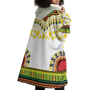 Afro Enkutatash Dashiki and Adey Abeba Wearable Blanket Hoodie