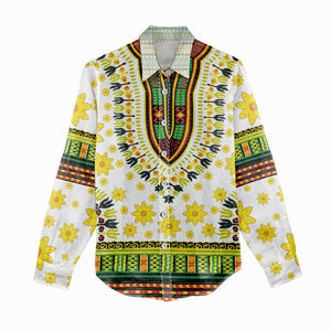 Afro Enkutatash Dashiki and Adey Abeba Women Casual Shirt