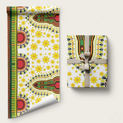 Africa Enkutatash Dashiki and Adey Abeba Wrapping Paper - African Pride