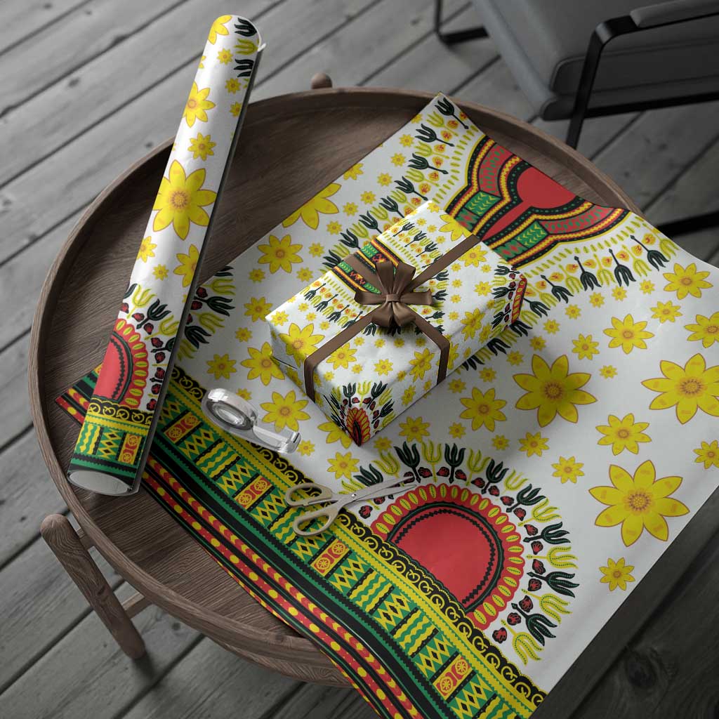 Africa Enkutatash Dashiki and Adey Abeba Wrapping Paper - African Pride
