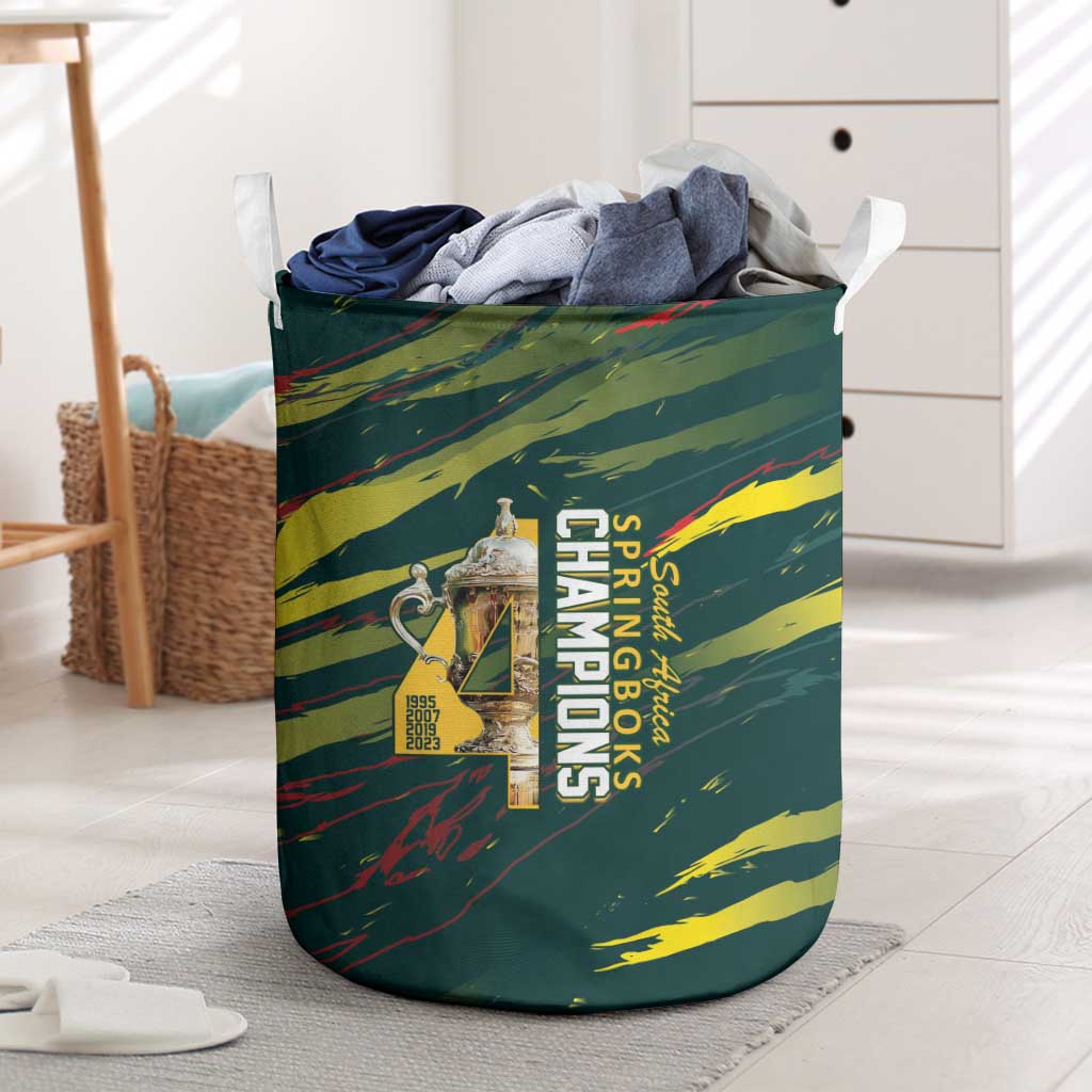 South African Four-time Champions Laundry Basket World Rugby Team Springboks