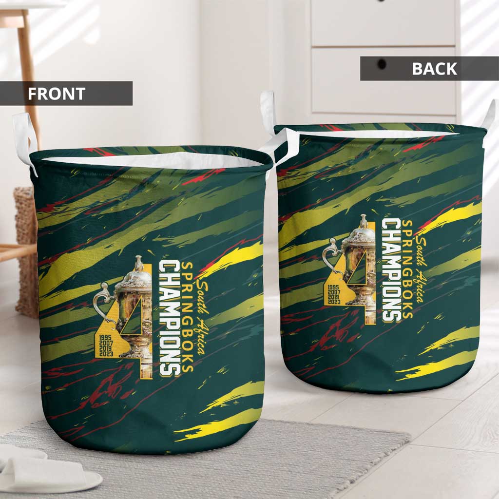 South African Four-time Champions Laundry Basket World Rugby Team Springboks