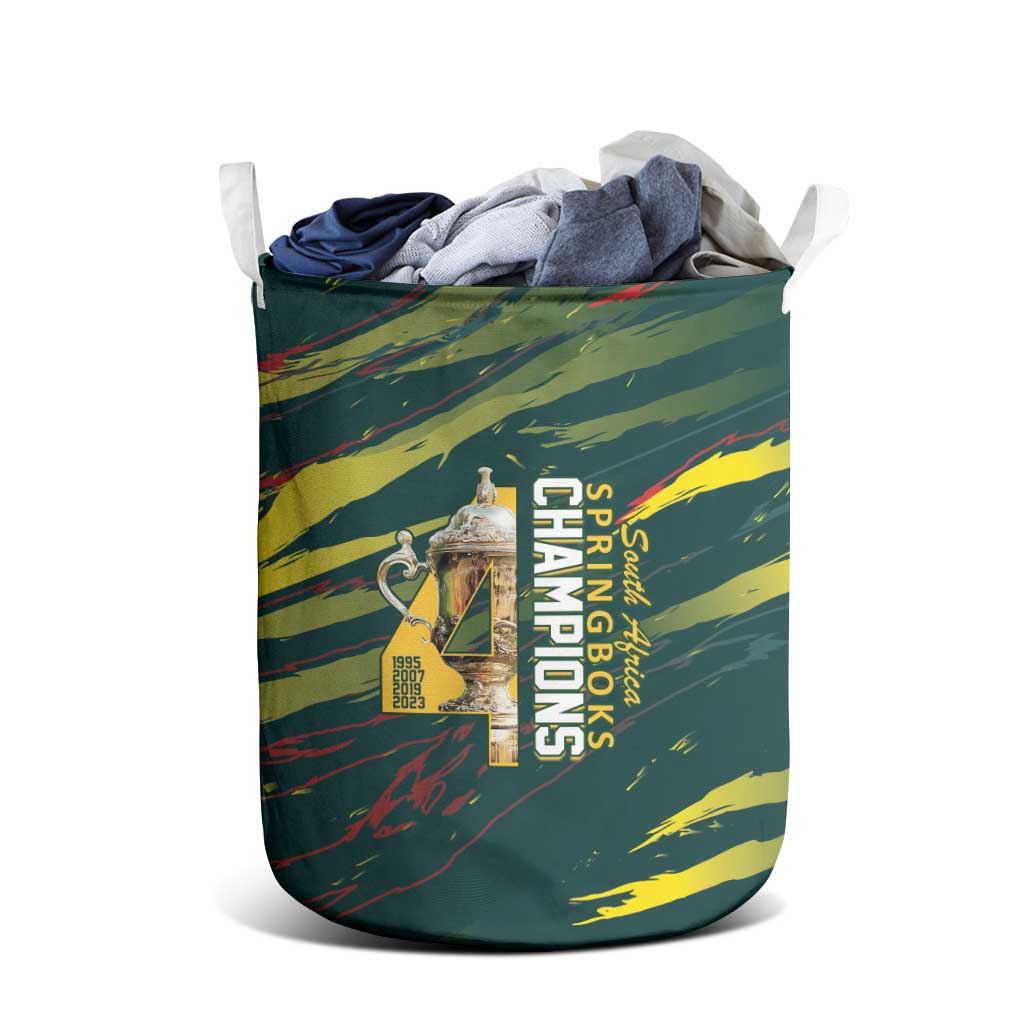 South African Four-time Champions Laundry Basket World Rugby Team Springboks