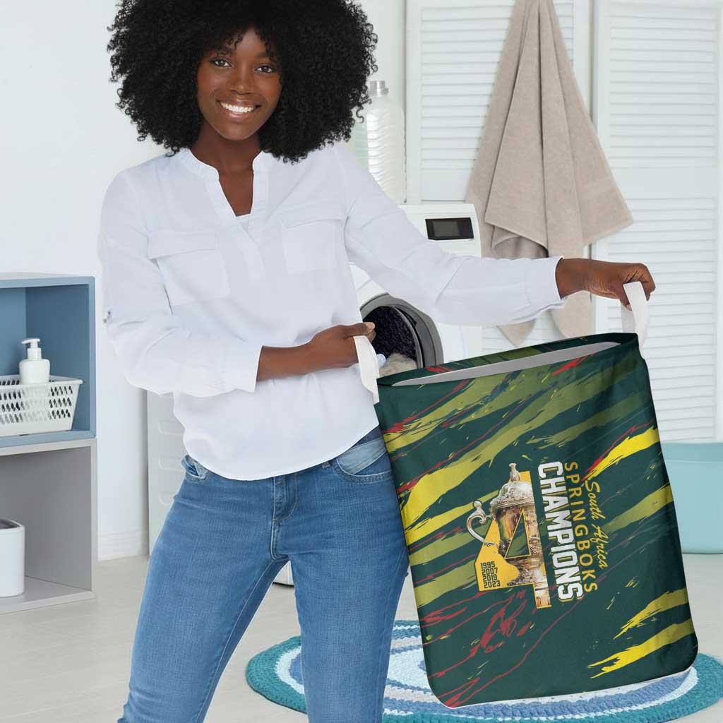 South African Four-time Champions Laundry Basket World Rugby Team Springboks