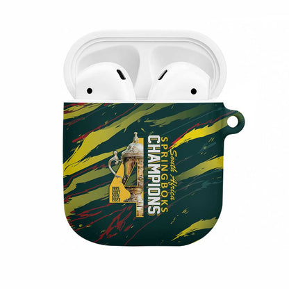 South African Four-time Champions AirPods Case World Rugby Team Springboks