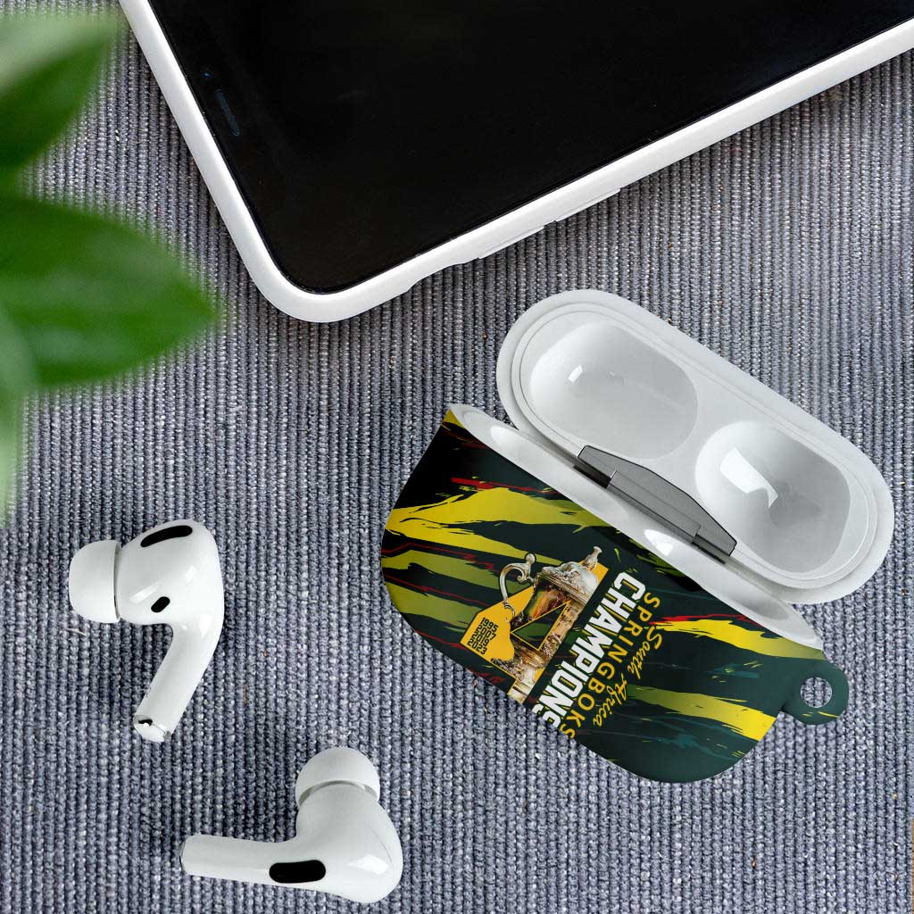 South African Four-time Champions AirPods Case World Rugby Team Springboks