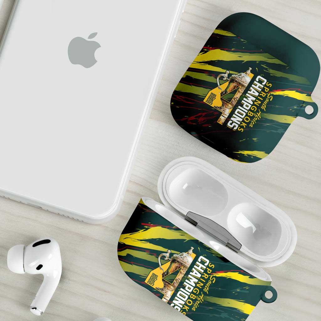 South African Four-time Champions AirPods Case World Rugby Team Springboks