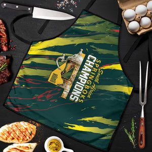 South African Four-time Champions Apron World Rugby Team Springboks