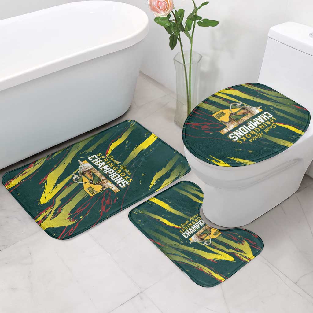 South African Four-time Champions Bathroom Set World Rugby Team Springboks