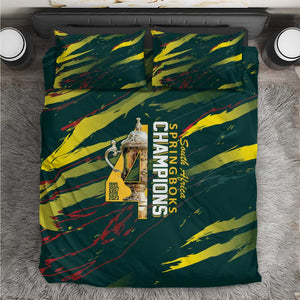 South African Four-time Champions Bedding Set World Rugby Team Springboks