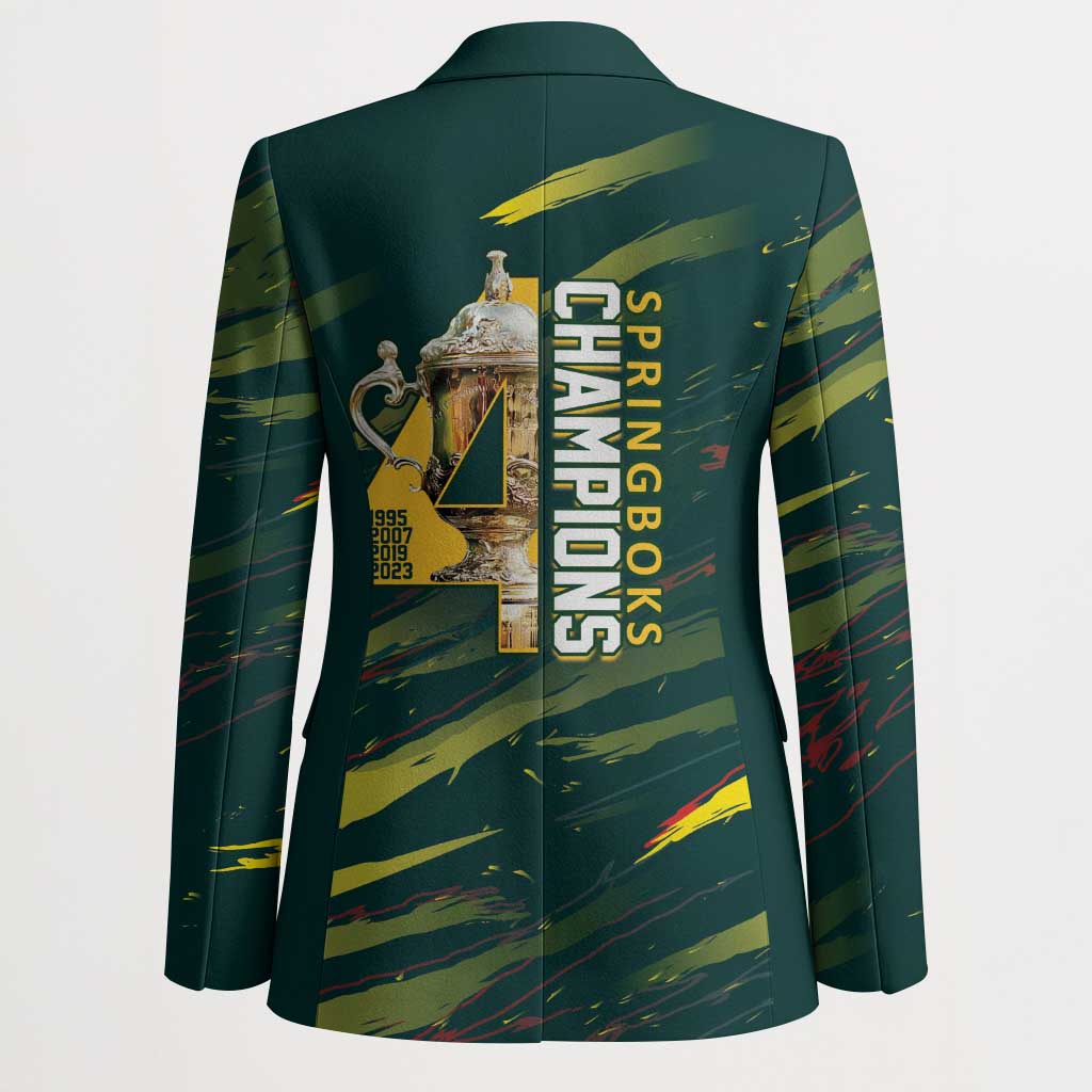 South African Four-time Champions Blazer World Rugby Team Springboks