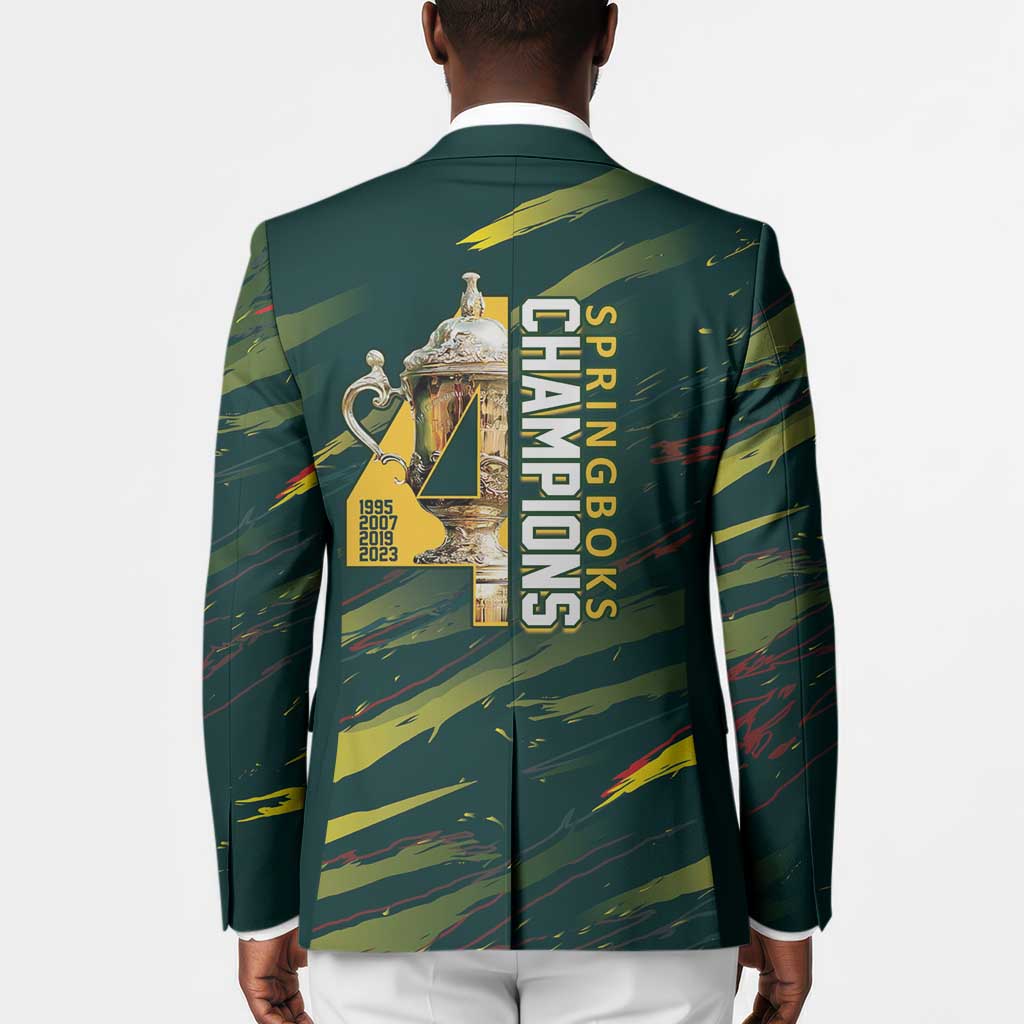 South African Four-time Champions Blazer World Rugby Team Springboks