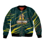 South African Four-time Champions Bomber Jacket World Rugby Team Springboks