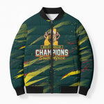 South African Four-time Champions Bomber Puffer Jacket World Rugby Team Springboks