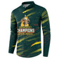 South African Four-time Champions Button Sweatshirt World Rugby Team Springboks