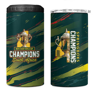 South African Four-time Champions 4 in 1 Can Cooler Tumbler World Rugby Team Springboks