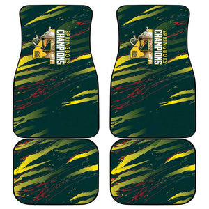 South African Four-time Champions Car Mats World Rugby Team Springboks