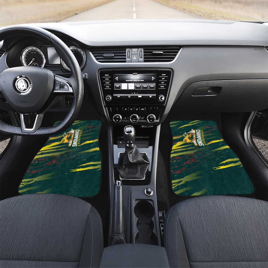 South African Four-time Champions Car Mats World Rugby Team Springboks