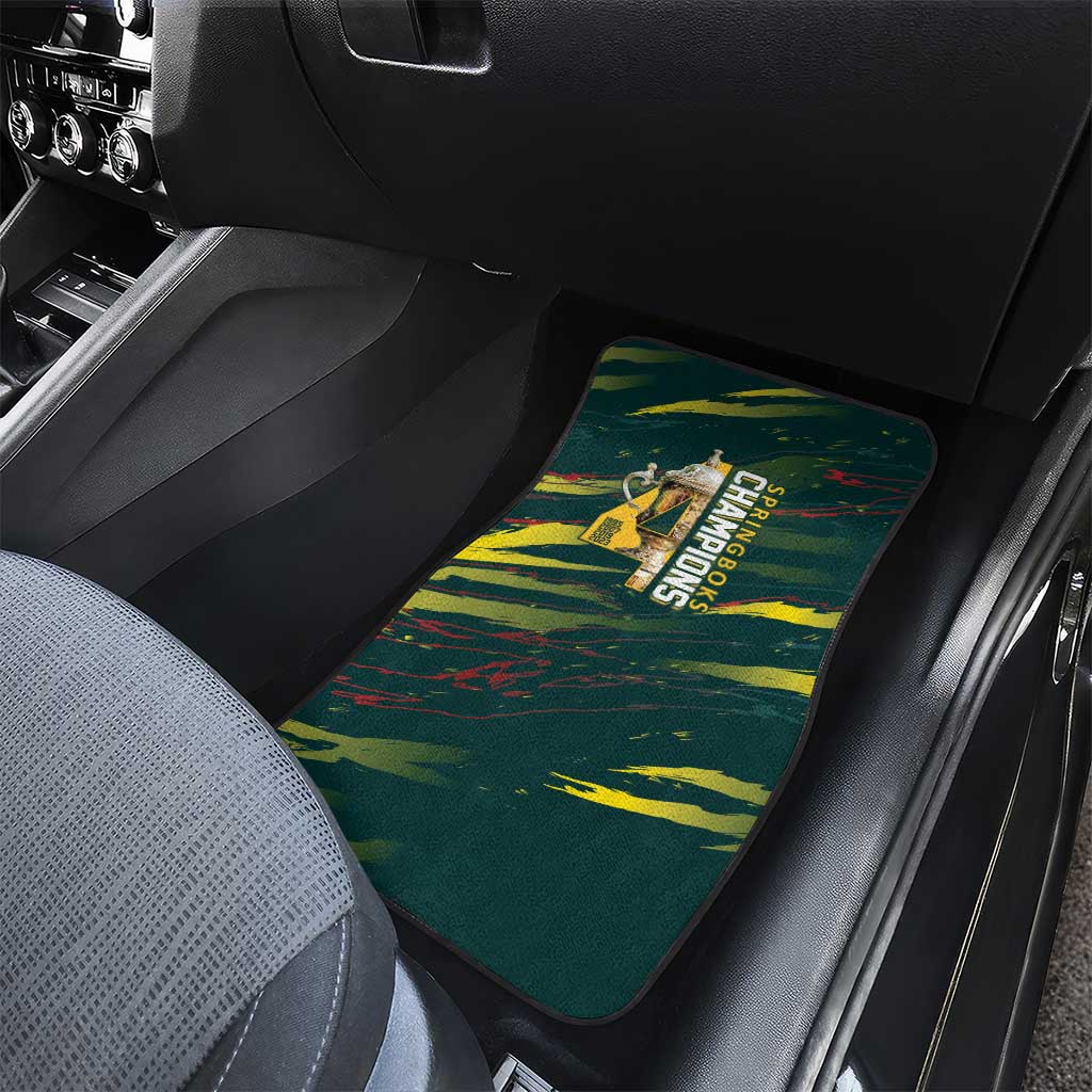 South African Four-time Champions Car Mats World Rugby Team Springboks