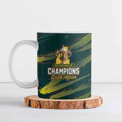 South African Four-time Champions Ceramic Mug World Rugby Team Springboks