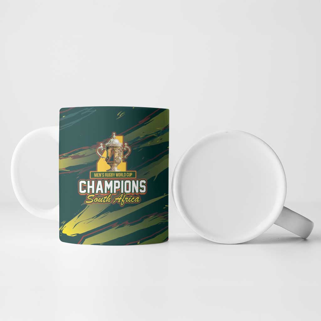 South African Four-time Champions Ceramic Mug World Rugby Team Springboks