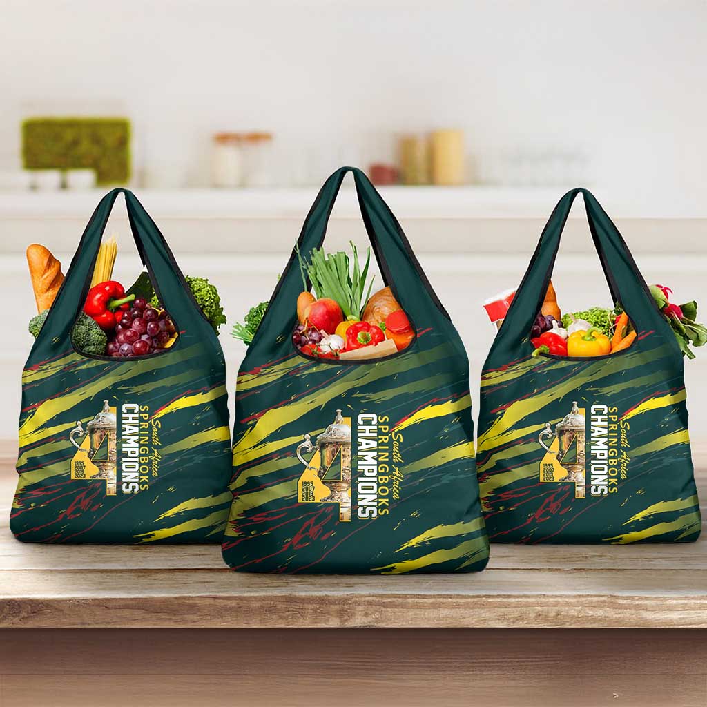 South African Four-time Champions Grocery Bag World Rugby Team Springboks