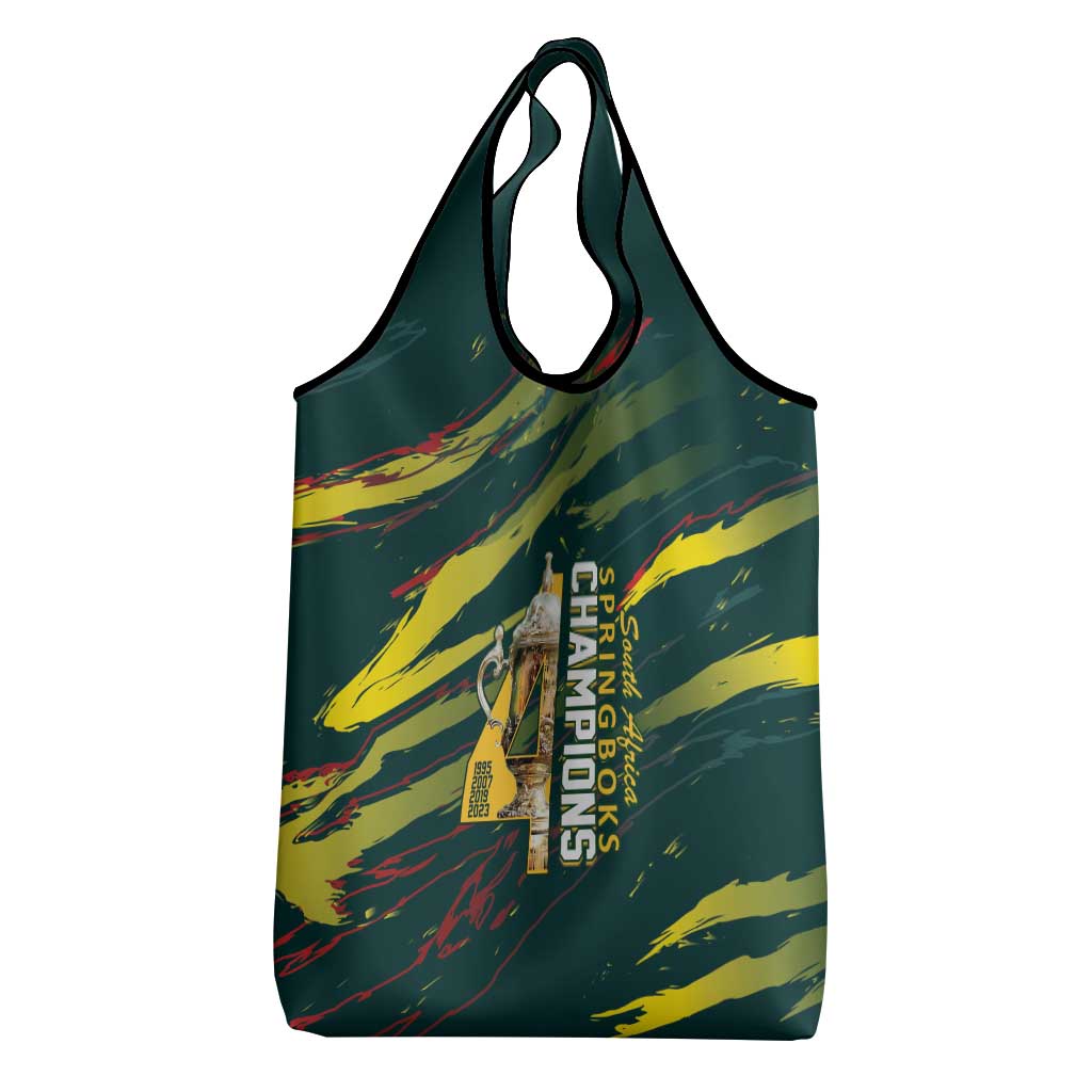 South African Four-time Champions Grocery Bag World Rugby Team Springboks