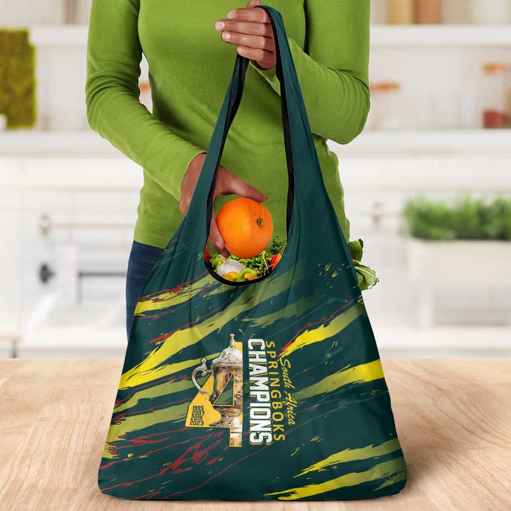 South African Four-time Champions Grocery Bag World Rugby Team Springboks