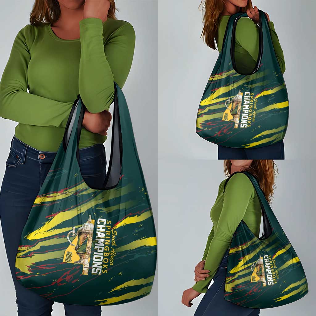 South African Four-time Champions Grocery Bag World Rugby Team Springboks