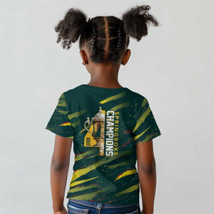 South African Four-time Champions Kid T shirt World Rugby Team Springboks